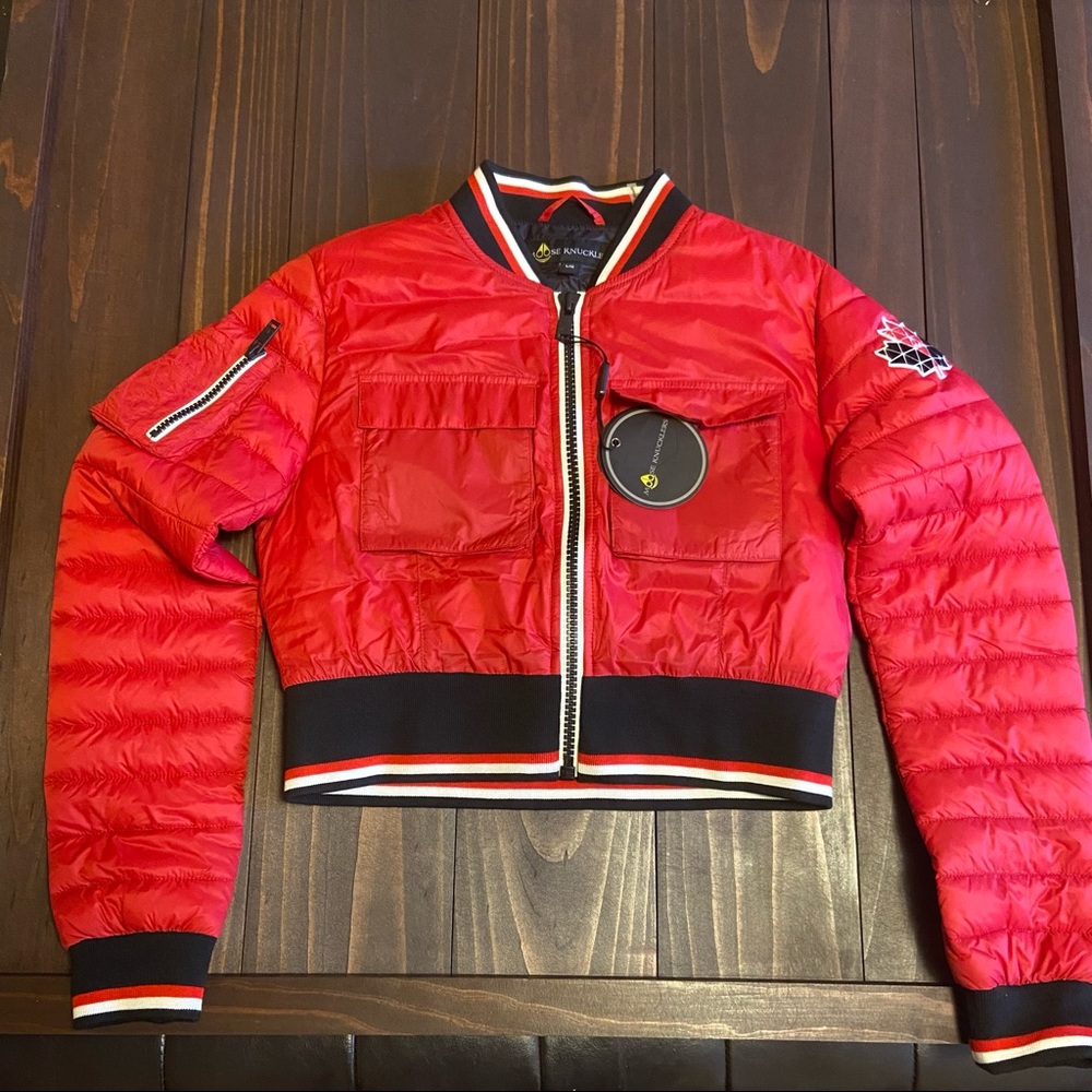🔥🔥Moose knuckles cropped jacket size Large
